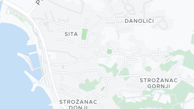 Kort over hotellets beliggenhed