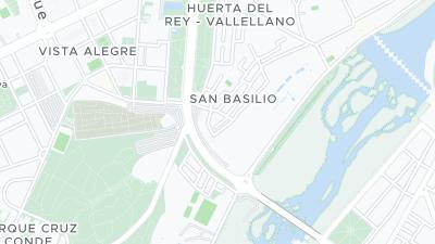 Hotel location map