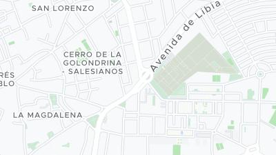 Hotel location map