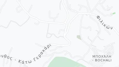 Hotel location map