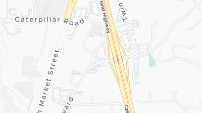 خريطة موقع الفندق