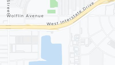 خريطة موقع الفندق