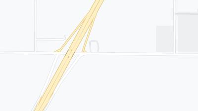 Kaart met de situering van het hotel