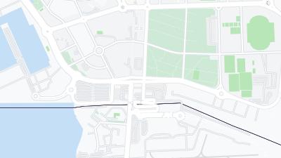 Mapa de localização do hotel