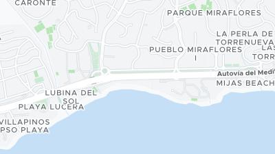 Hotel location map