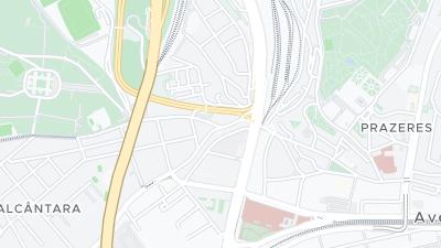 Mapa de localização do hotel