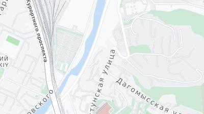 Hotel location map
