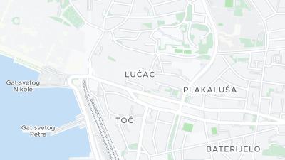 Mapa de localização do hotel