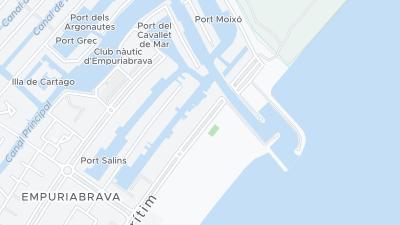 Hotel location map