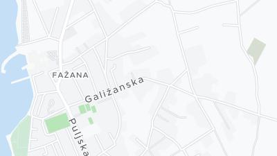 Hotel location map