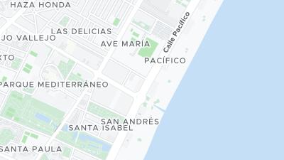 Hotel location map
