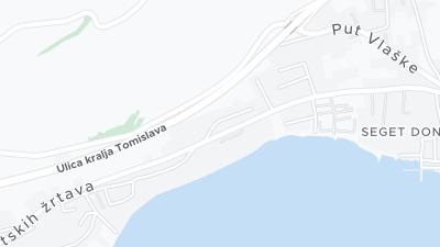 Hotel location map