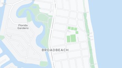 Hotel location map