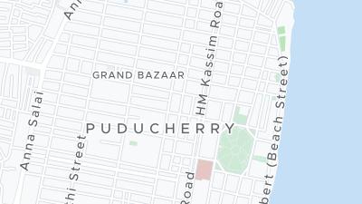 Hotel location map
