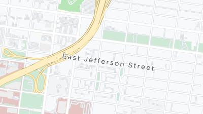 Hotel location map