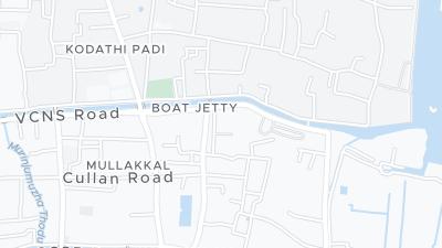 Mapa de localização do hotel