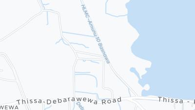 Mapa de localização do hotel