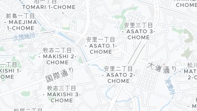 Hotel location map