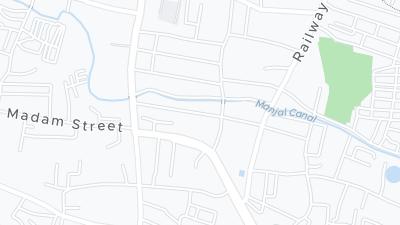 Mapa de localização do hotel