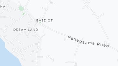 Mapa de localização do hotel