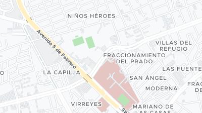 Hotel location map