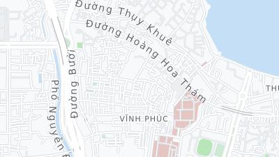 Hotel location map