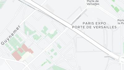 Mapa de localização do hotel