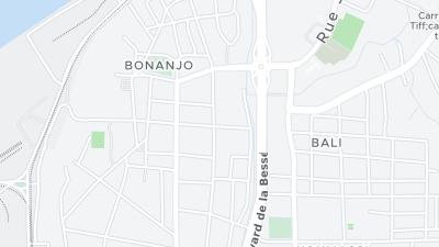 Plan de localisation de l'hôtel