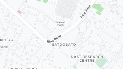 Hotel location map