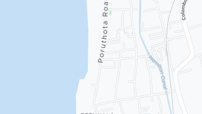 Hotel location map