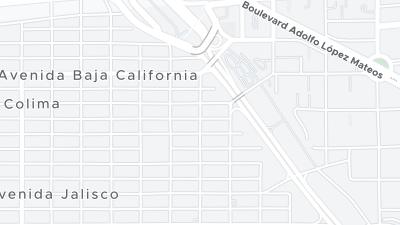 Hotel location map