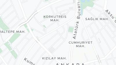 Mapa de localização do hotel