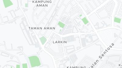 Hotel location map