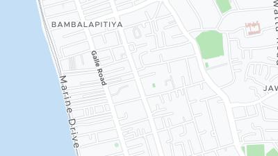 Mapa de localização do hotel