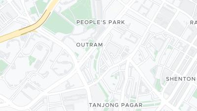 Hotel location map