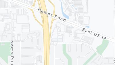 خريطة موقع الفندق