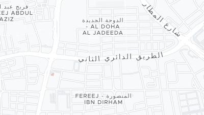 Hotel location map