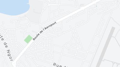 Hotel location map