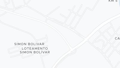 Mapa de localização do hotel