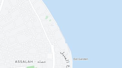 Hotel location map