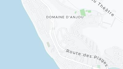 Hotel location map