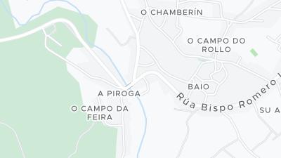 Mapa de localização do hotel