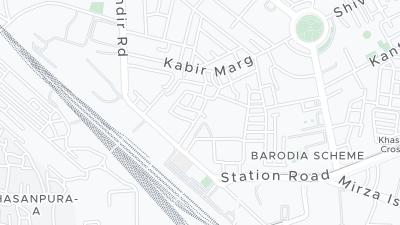 호텔 위치 지도