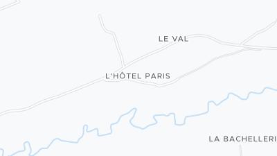 خريطة موقع الفندق