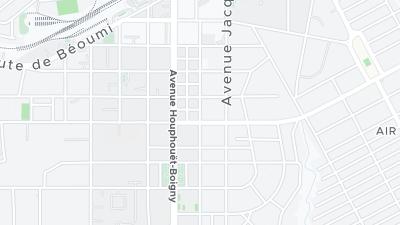 Plan de localisation de l'hôtel