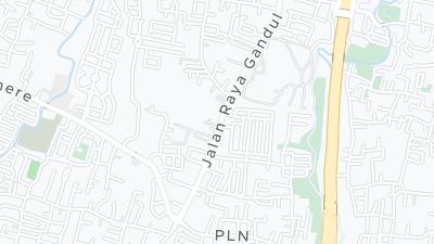 Hotel location map