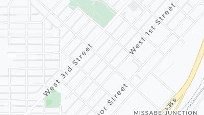 Hotel location map