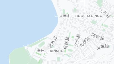Hotel location map