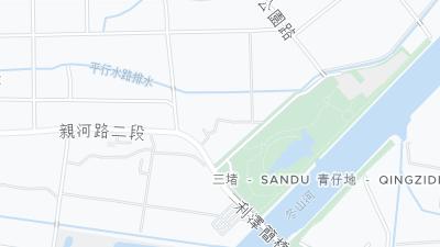 Hotel location map