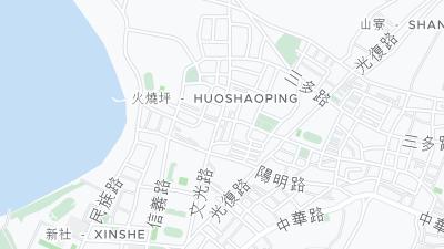 Hotel location map